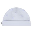 طقم هدايا أفرول أولاد بالشعار باللون الأزرق, 1, hi-res