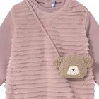 مجموعة فستان وردي للفتيات الصغيرات, 3, hi-res