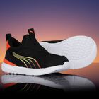 Black Kruz Sliptech Trainers , 1, hi-res