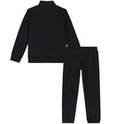 Boys Black Logo Tracksuit, 1, hi-res