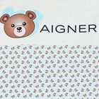 بطانية أولاد بالشعار باللون الأبيض والأزرق, 2, hi-res