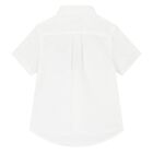 طقم شورت مخطط باللون الأبيض والوردي للأولاد , 1, hi-res