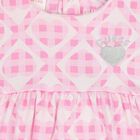 Baby Girls Pink Bodysuit Dress, 1, hi-res