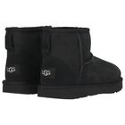 Black Classic Mini II Suede Boots, 1, hi-res