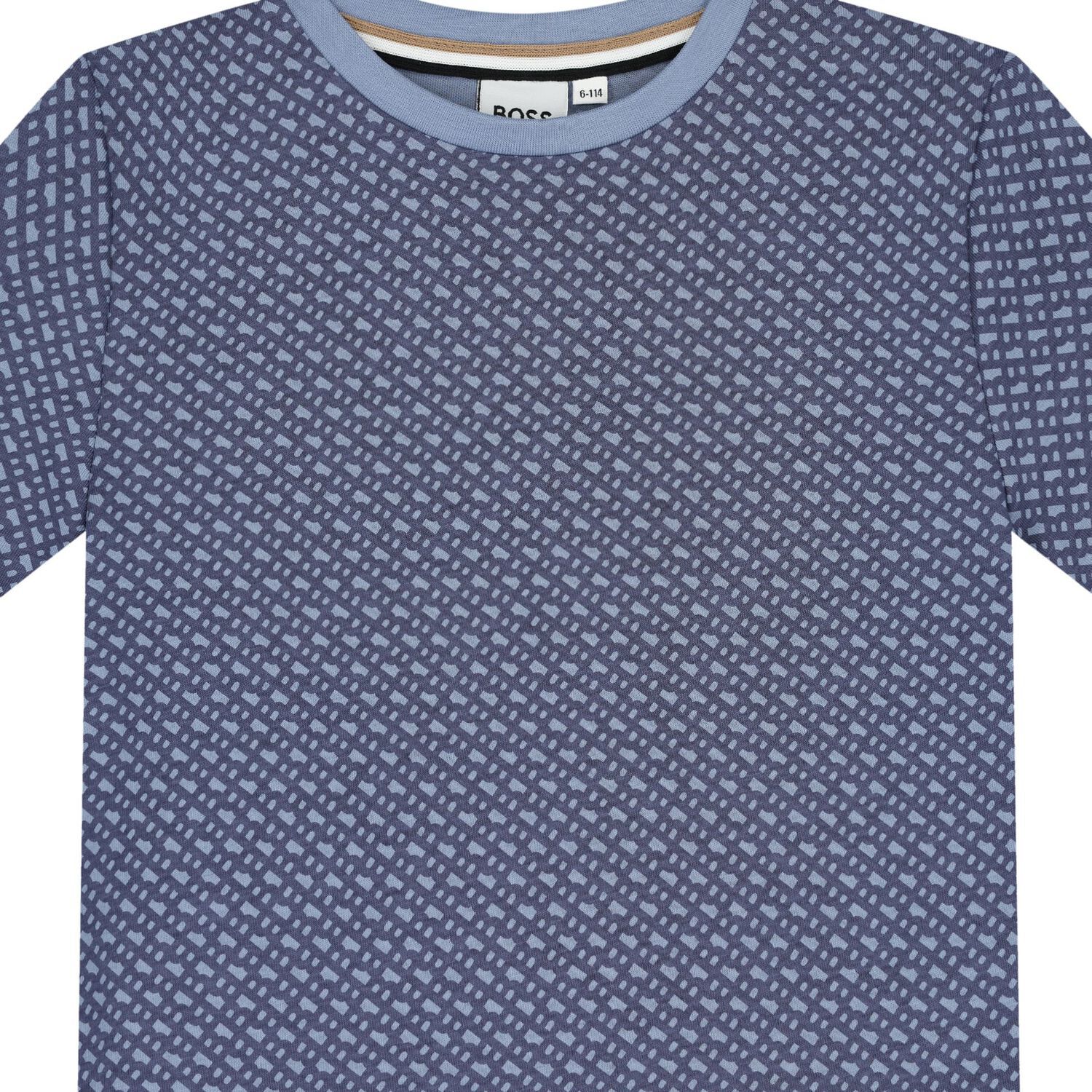 Boys Blue Logo T-Shirt, 1, hi-res