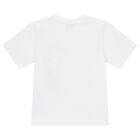 White Teddy Bear Logo T-Shirt, 1, hi-res