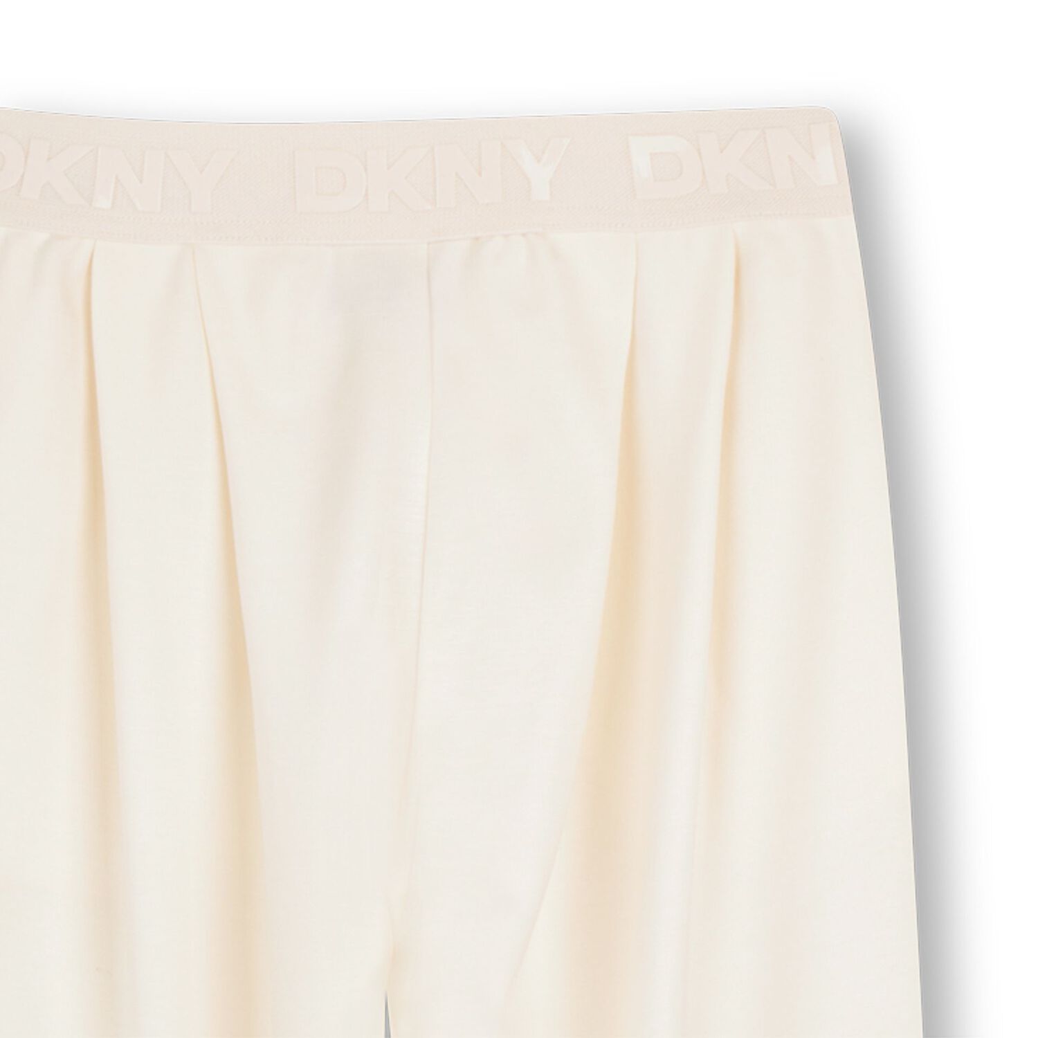 Girls Ivory Logo Trousers, 2, hi-res
