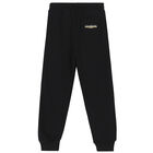 Black Logo Joggers, 1, hi-res