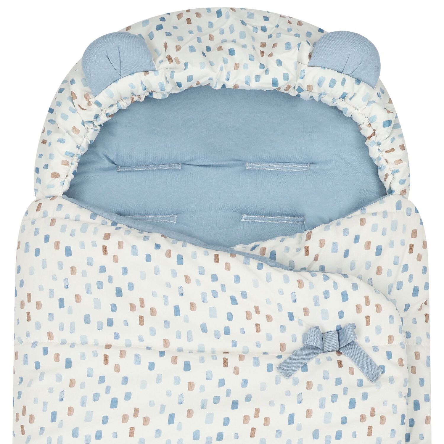 Baby Boys Ivory & Blue Nest, 3, hi-res image number null