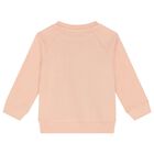 Younger Girls Pink Logo Tracksuit, 1, hi-res