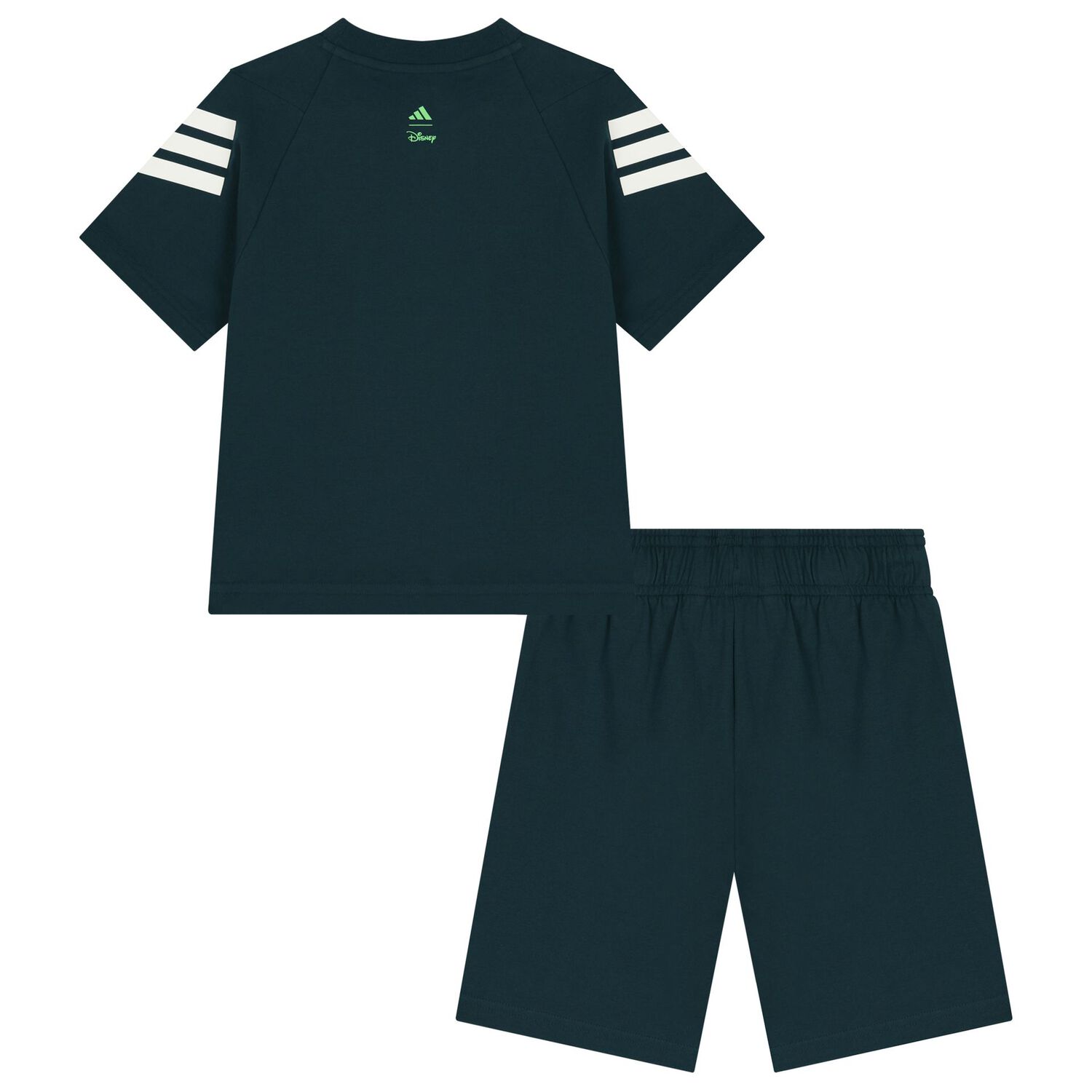 Green Disney Logo Shorts Set, 1, hi-res