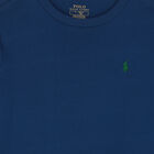 Boys Blue Logo Long Sleeve Top, 1, hi-res