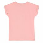 Girls Pink Logo T-Shirt, 2, hi-res