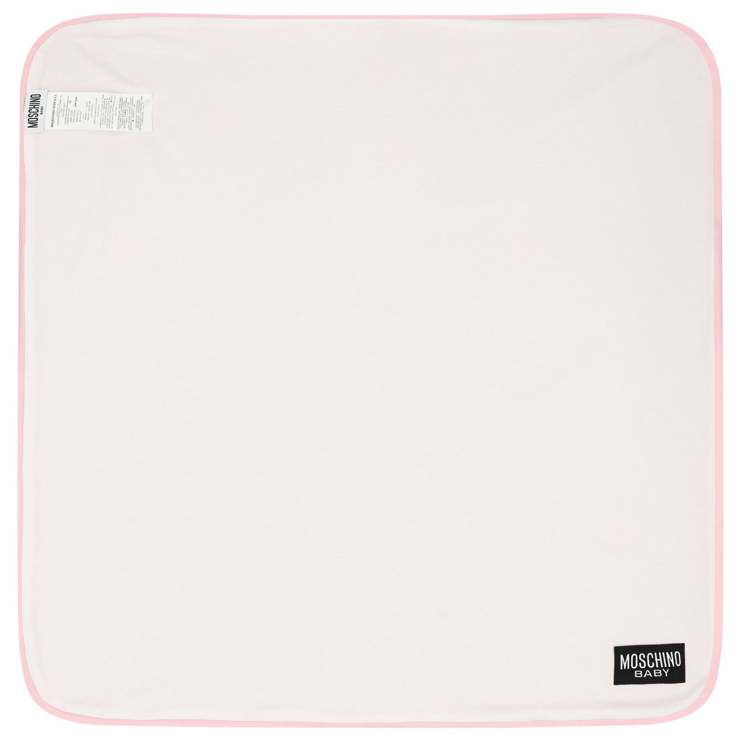 Baby Girls Pink Teddy Bear Logo Blanket, 2, hi-res