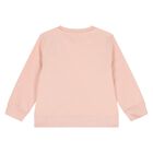 بدلة رياضية بشعار وردي للفتيات الصغيرات, 8, hi-res