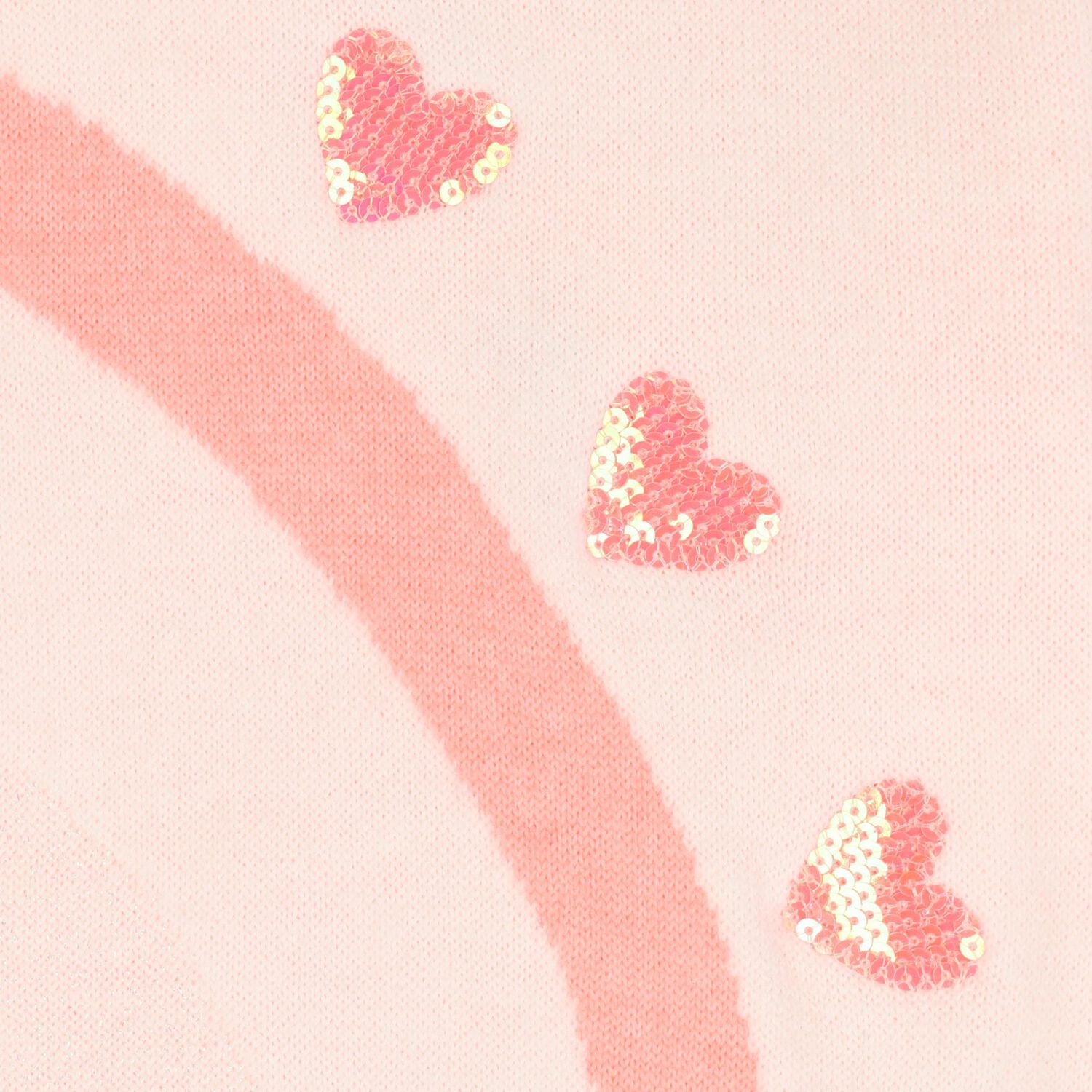 فستان تول محيوك باللون الوردي للبنات الصغيرات, 1, hi-res