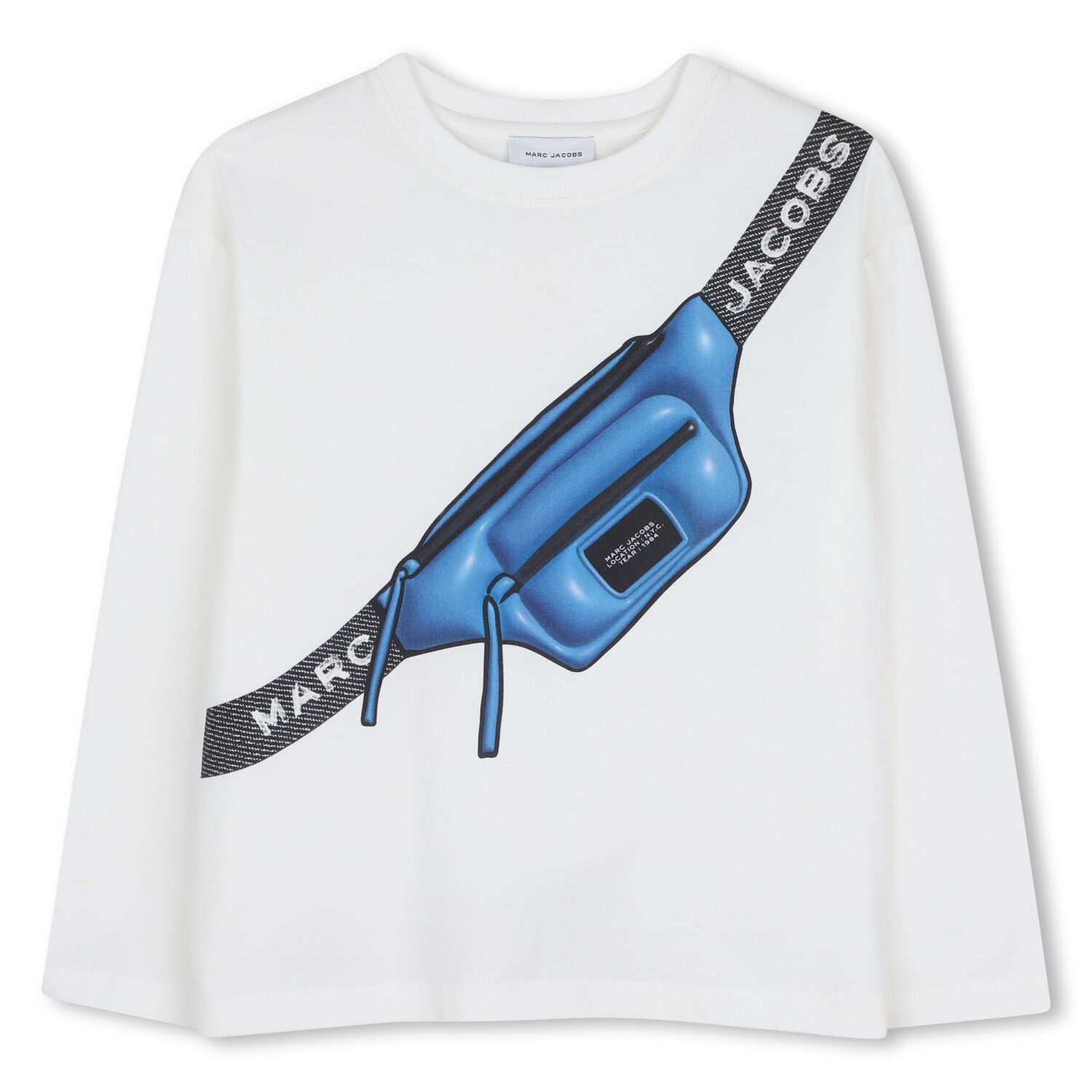 Boys Ivory Bag Long Sleeve Top, 1, hi-res