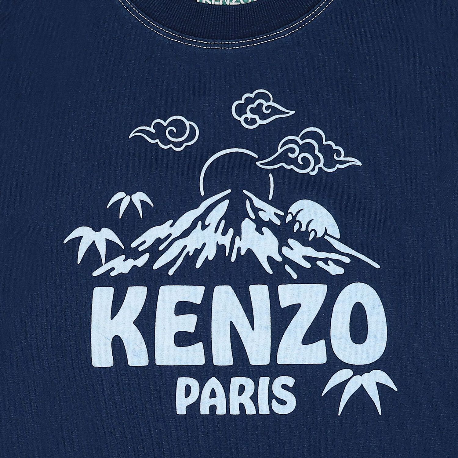 Boys Navy Blue Logo T-Shirt, 1, hi-res