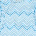 Baby Boys Blue Zig Zag Babygrow , 2, hi-res