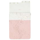 Baby Girls Ivory & Pink Geo Map Baby Nest, 1, hi-res