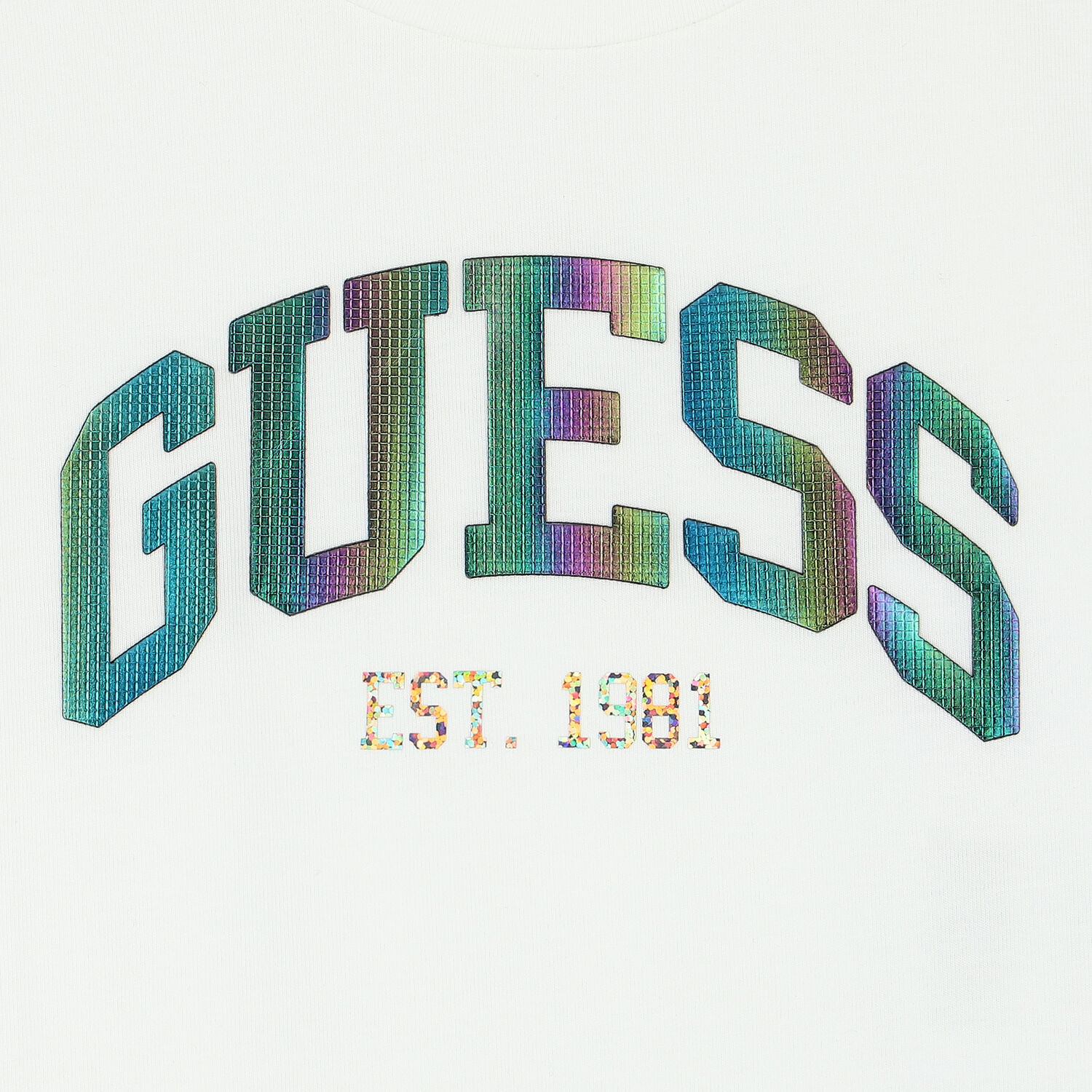 تيشيرت بنات بالشعار متعدد الألوان, 1, hi-res