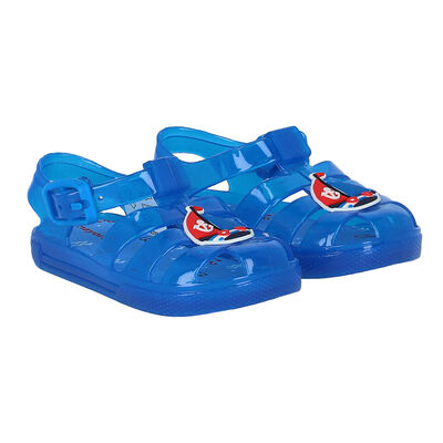 Younger Boys Blue Boat Jelly Shoes
