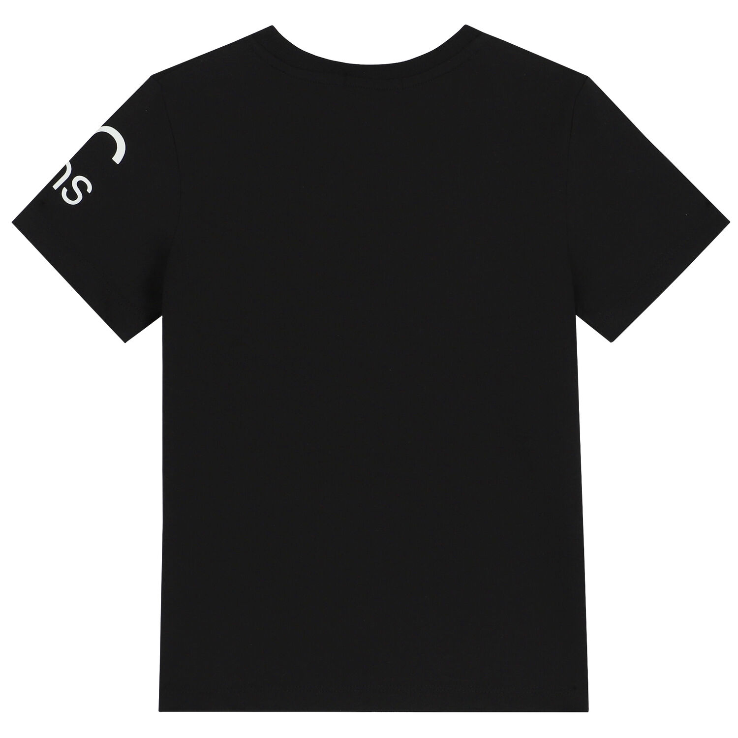 Boys Black Logo T-Shirt, 2, hi-res