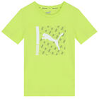 Boys Neon Green Logo T-Shirt, 2, hi-res