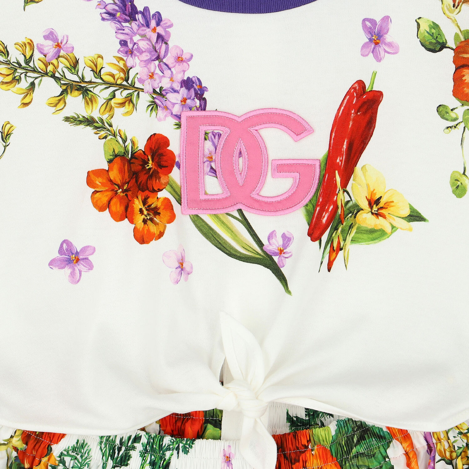 فستان بنات باللون الأبيض, 1, hi-res image number null