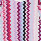 Girls Purple & Pink Logo Zigzag Dress, 1, hi-res