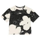 تيشيرت اولاد باللون الابيض والاسود , 1, hi-res