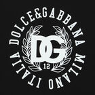 تيشيرت بالشعار باللون الاسود , 1, hi-res