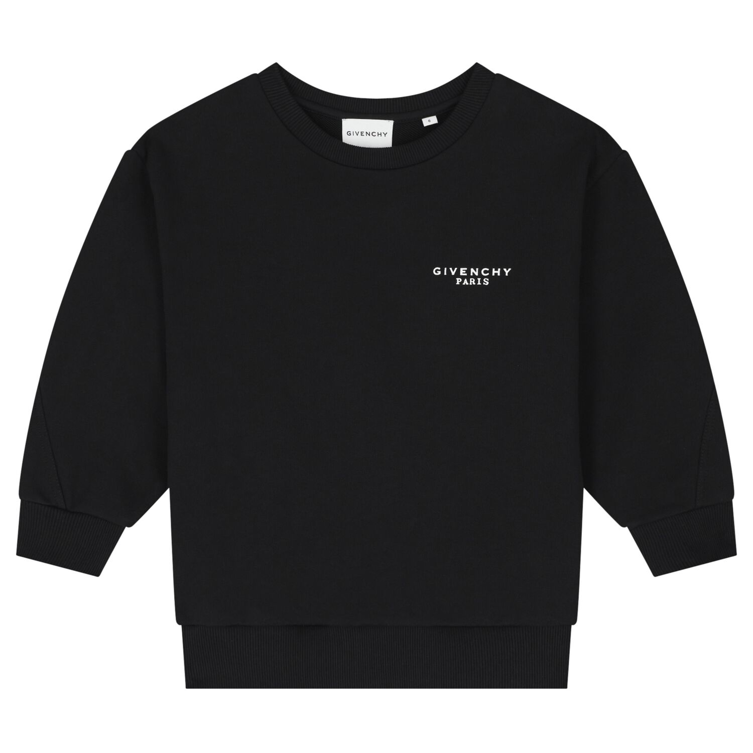 Black Logo Sweatshirt, 1, hi-res