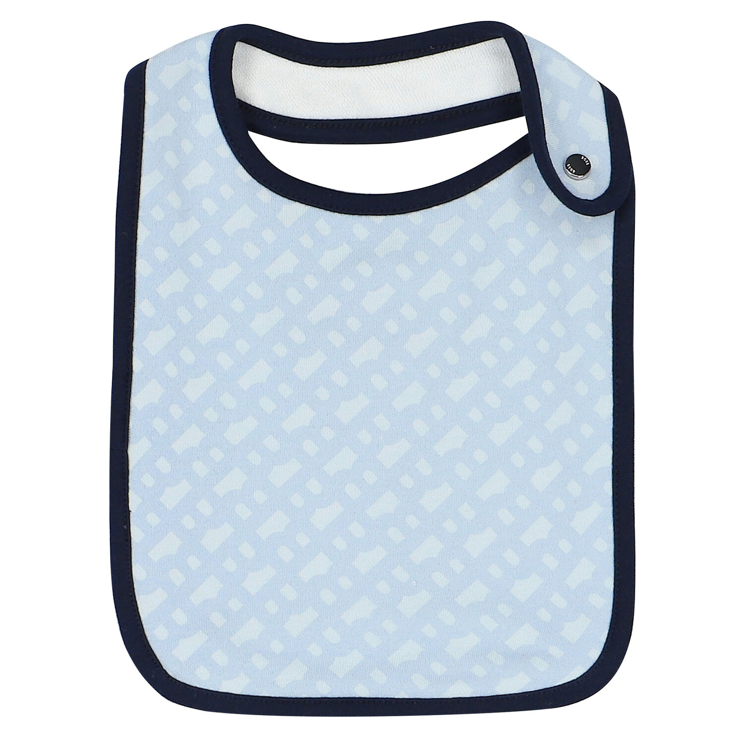 Baby Boys Blue & White Bibs ( 3-Pack ), 1, hi-res