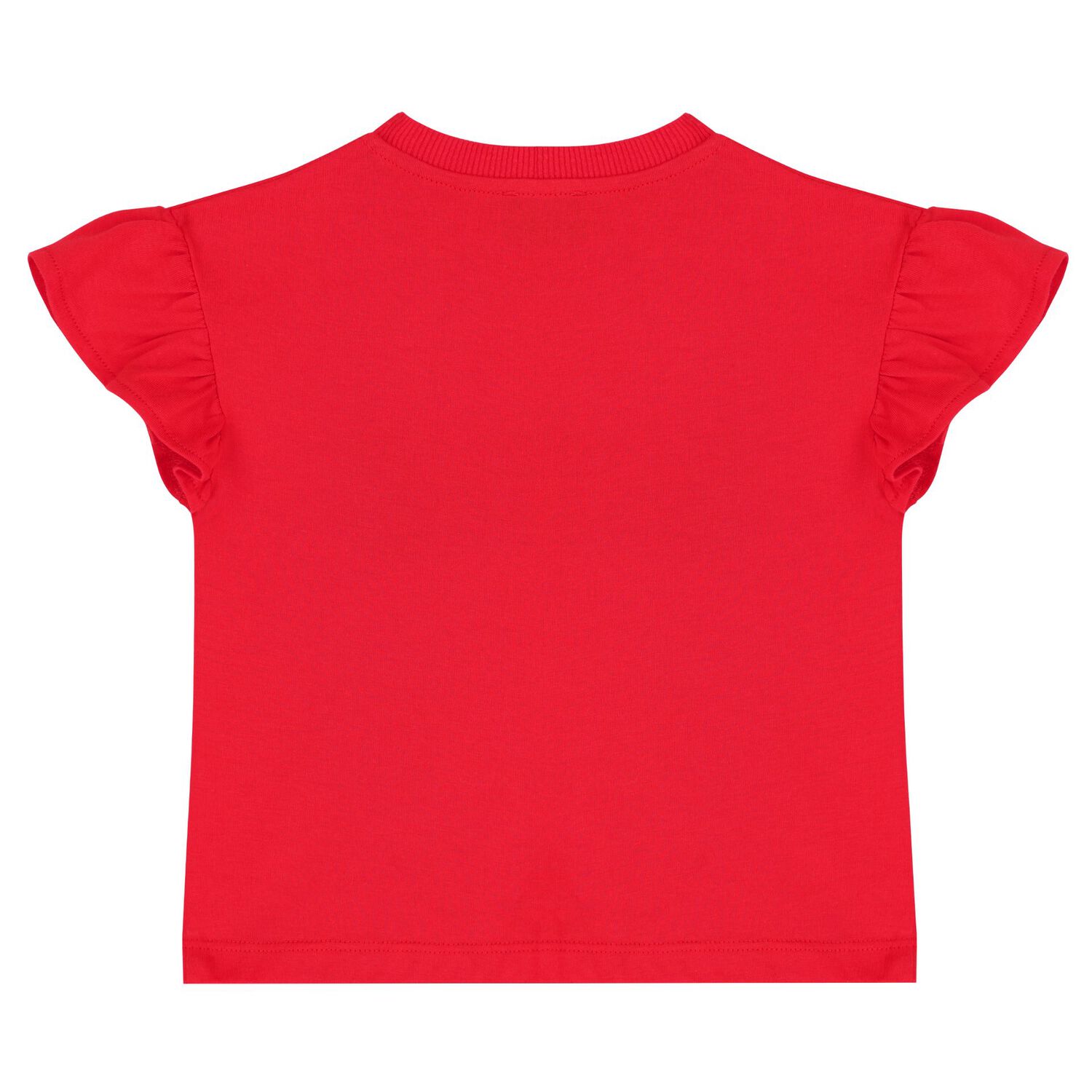 Younger Girls Red & White Teddy Bear Logo Skirt Set, 2, hi-res