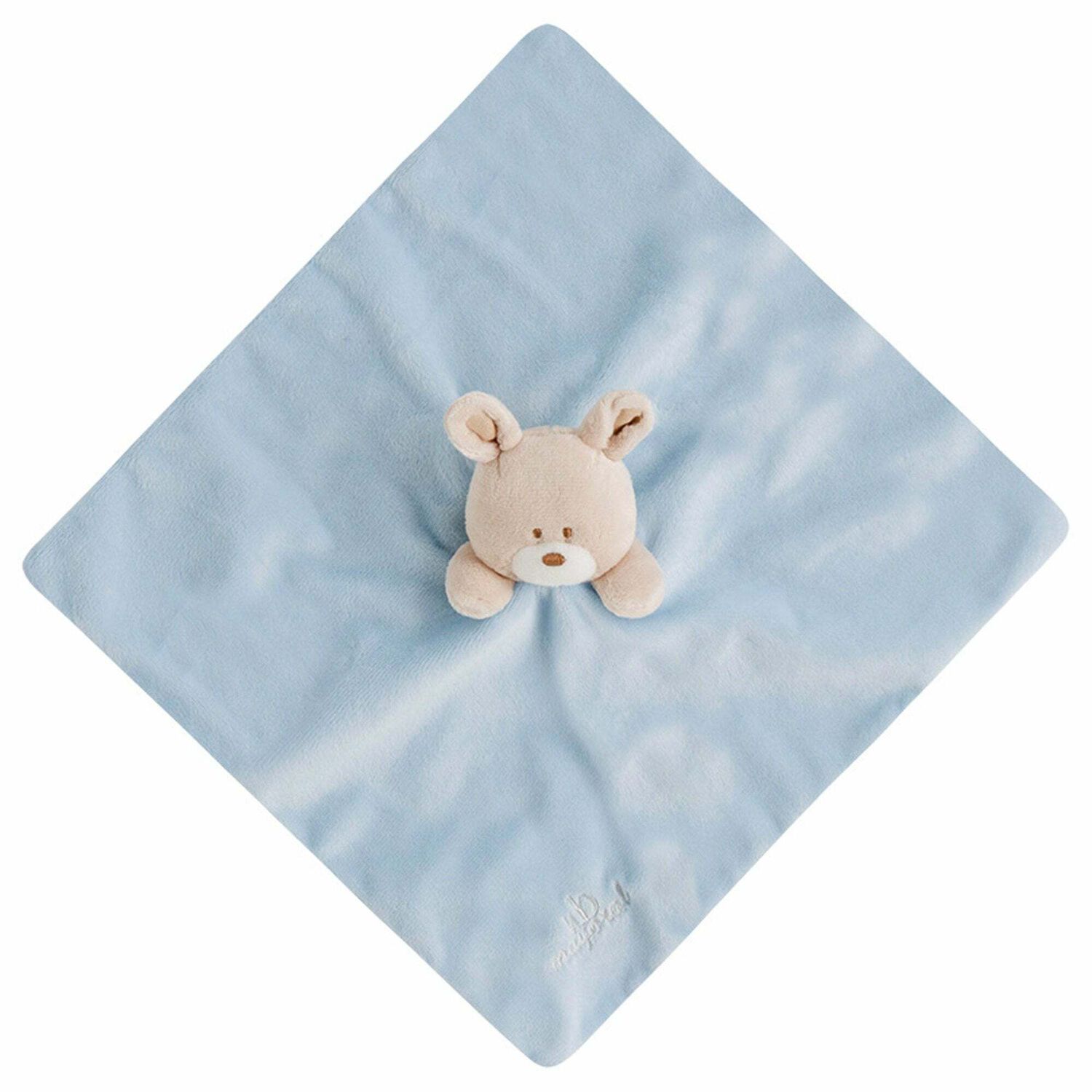 Baby Boys Blue Doudou Comforter, 1, hi-res