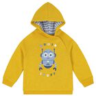 طقم أولاد بنطلون جينز دنيم باللون الازرق والأصفر, 1, hi-res