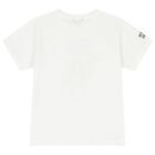 Boys White & Grey Shorts Set, 1, hi-res