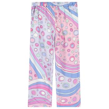 Girls Pink & Lilac Fontane Trousers