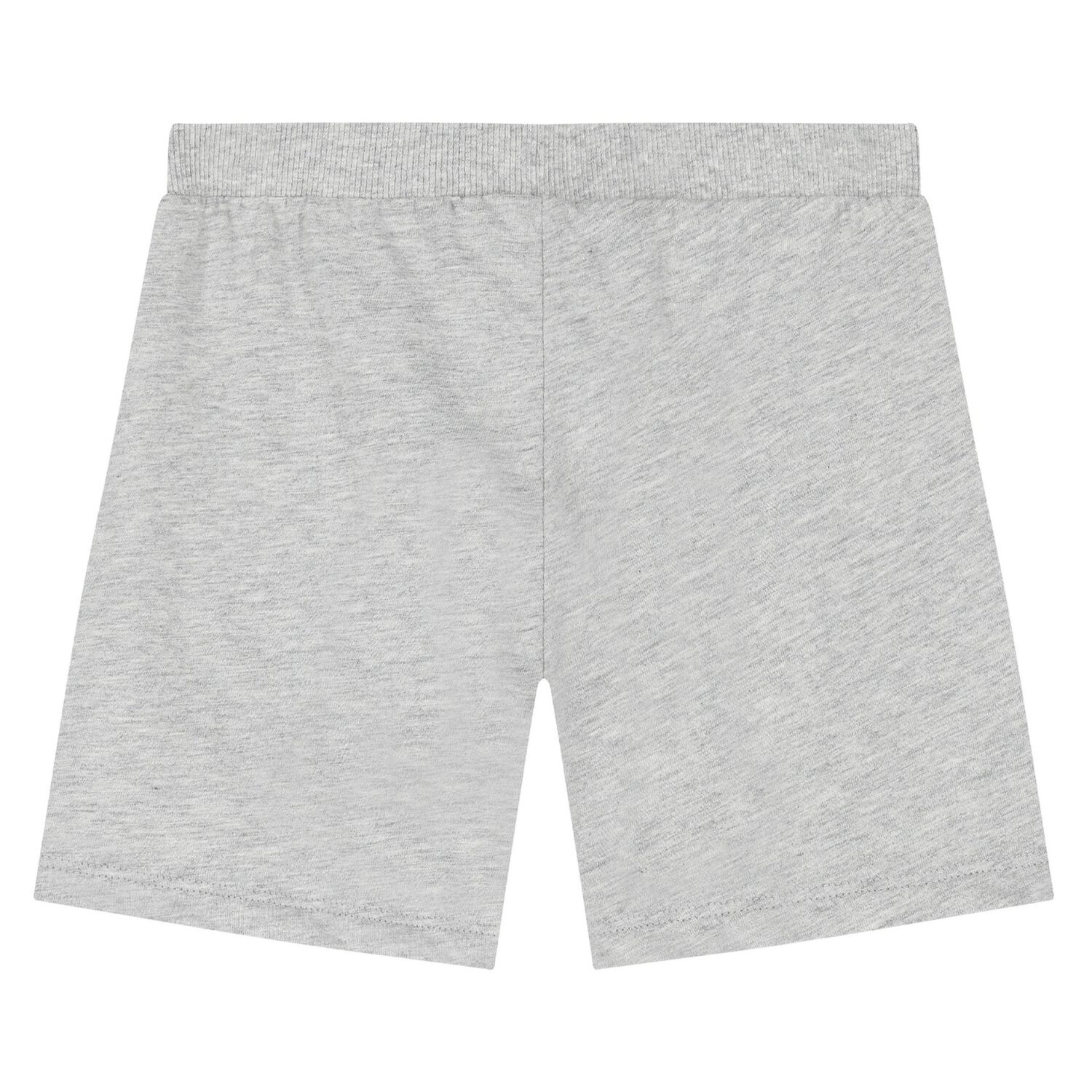 Younger White & Grey Teddy Bear Logo Shorts Set, 2, hi-res