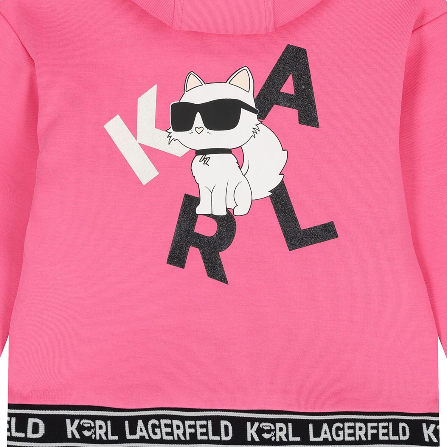 بدله رياضيه للبنات بالشعار باللون الابيض و الوردى ( 3 قطع ) , 1, hi-res