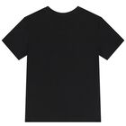 Baby Boys Black Logo Shorts Set, 1, hi-res