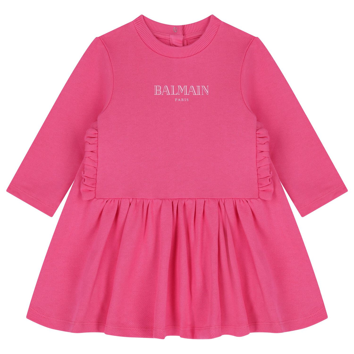 Younger Girls Pink Logo Dress Set, 1, hi-res
