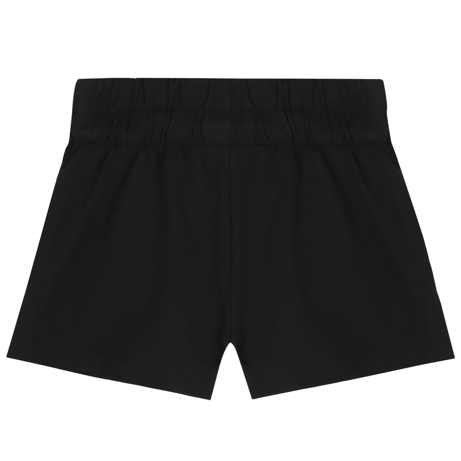 Girls Black Logo Shorts, 2, hi-res image number null