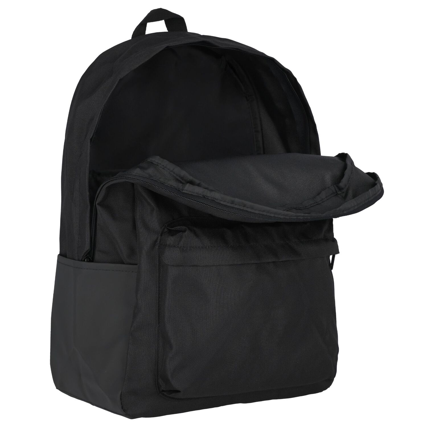 حقيبة ظهر بالشعار باللون الأسود والذهبي, 1, hi-res