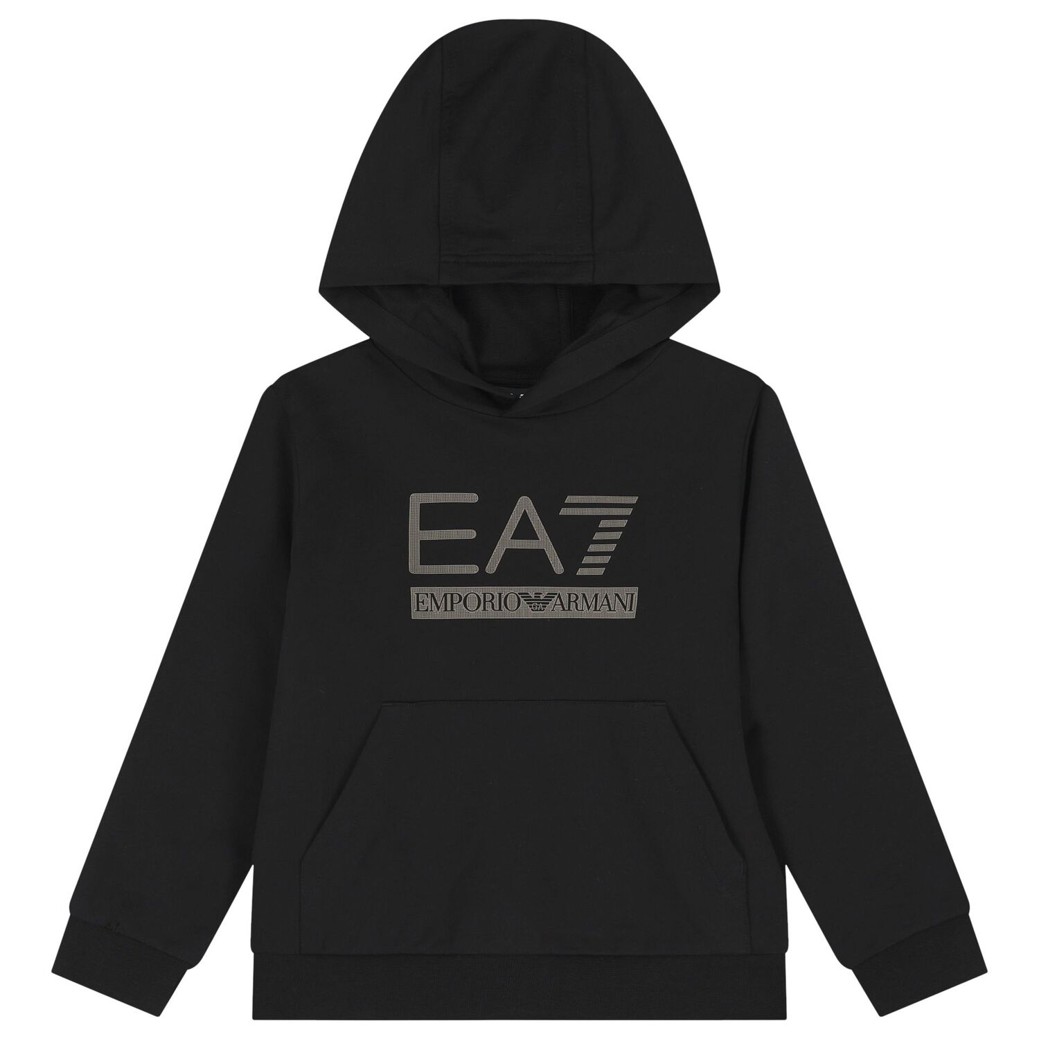 Boys Black Logo Tracksuit , 1, hi-res
