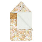 Ivory & Beige Geo Map Baby Nest, 1, hi-res