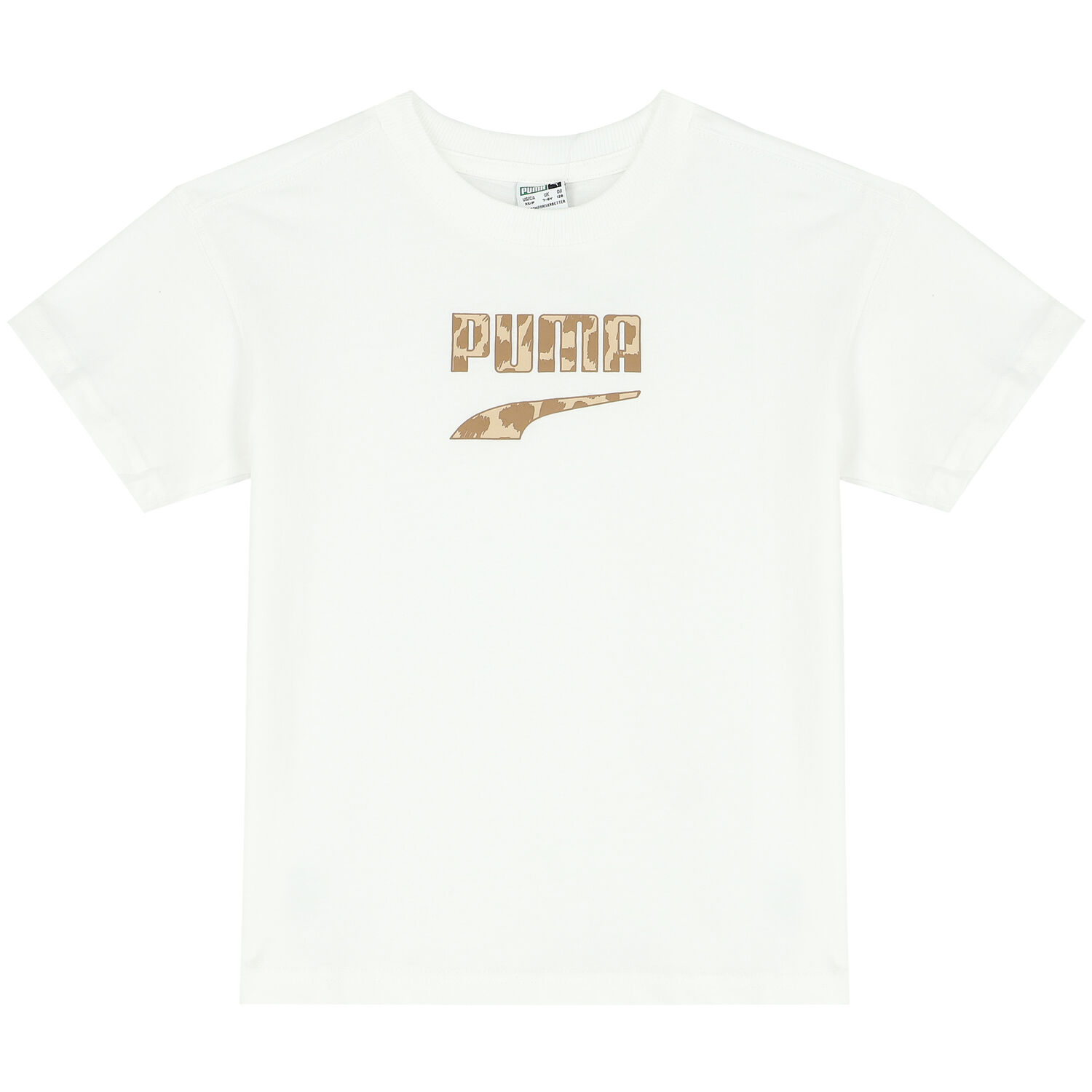 Boys White Logo T-Shirt, 1, hi-res image number null