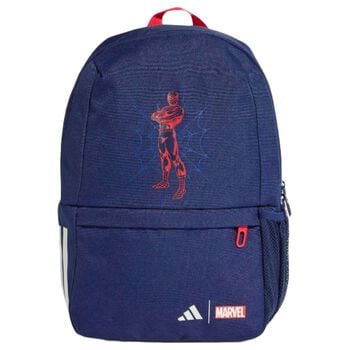 Boys Navy Blue Logo Marvel Backpack