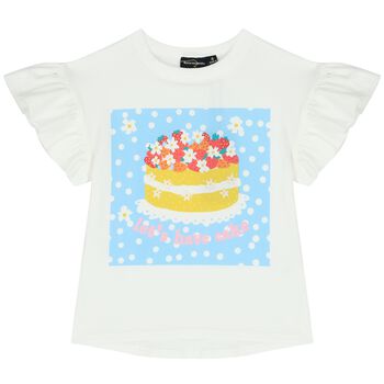 Girls Ivory Cake T-Shirt